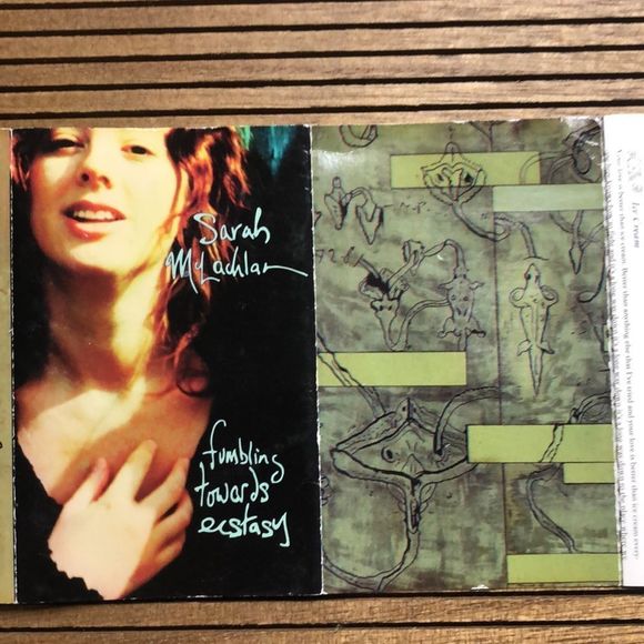 SARAH MCLACHLAN FUMBLING TOWARDS ECSTASY CASSETTE - Picture 5 of 6